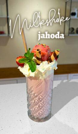 Milkshake jahoda