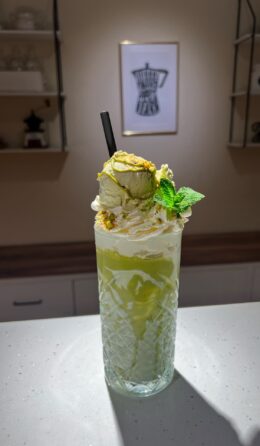 Milkshake pistácia